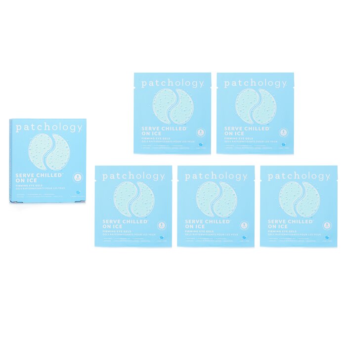 Serve Chilled On Ice Firming Eye Gels - 5 Pairs