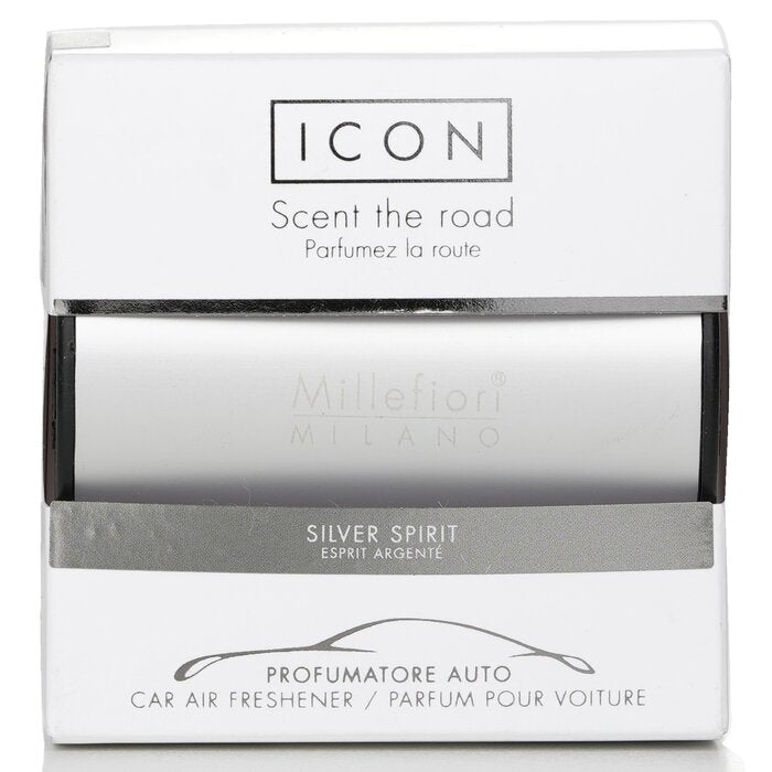 Icon Classic Silver Car Air Freshener - Silver Spirit - 1pc