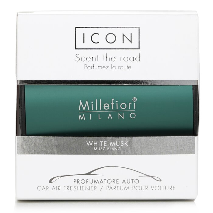 Icon Classic Green Car Air Freshener - White Musk - 1pc