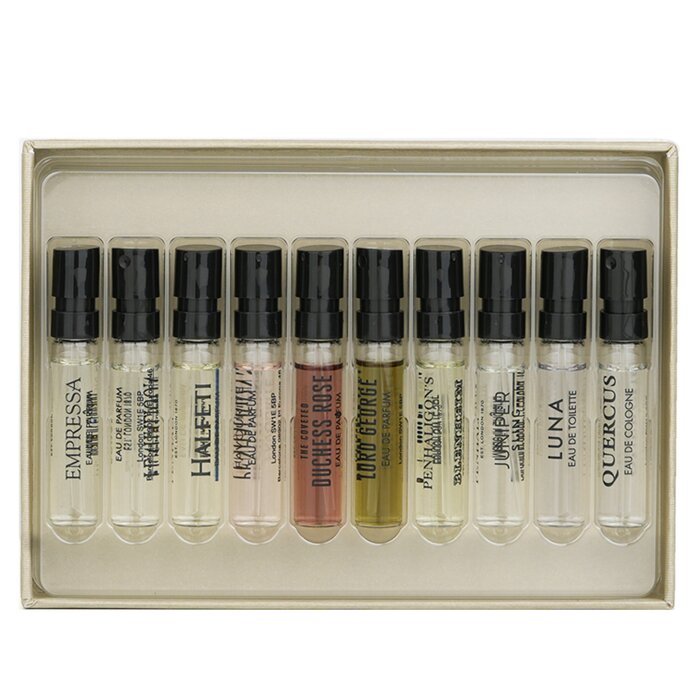 Scent Library: Luna+empressa+endymion+halfeti+the Favourite+duchess Rose+lord George+blenheim Bouquet+juniper Sling+quercus - 10x2ml/0.07oz