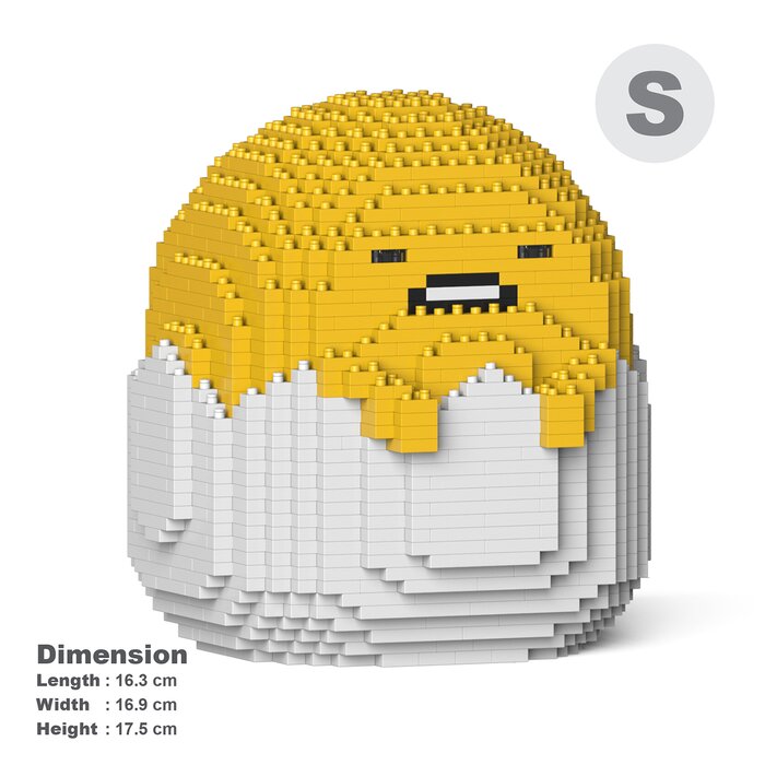 Gudetama 01s Building Bricks Set - 16x17x18cm