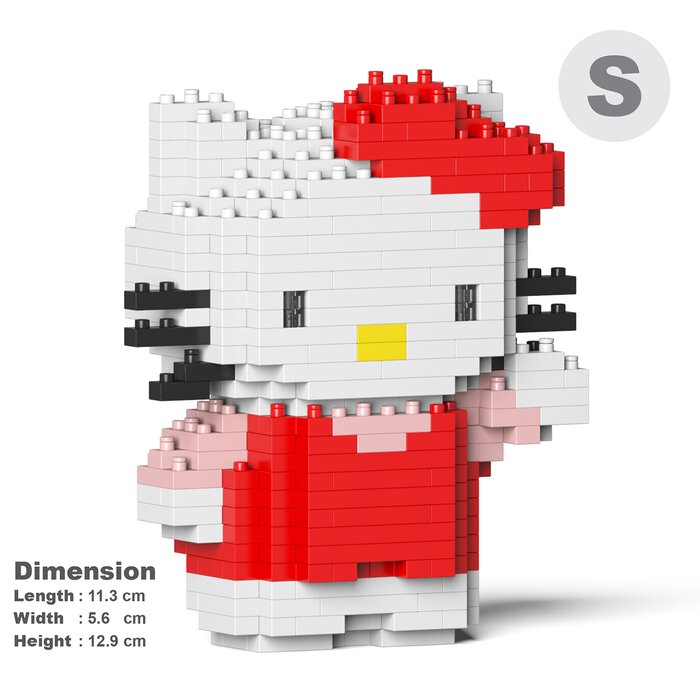 Hello Kitty 06s Building Bricks Set - 11x6x13cm