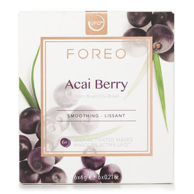 Ufo Smoothing Mask - Acai Berry (for Fine Lines & Wrinkles) - 6x6g
