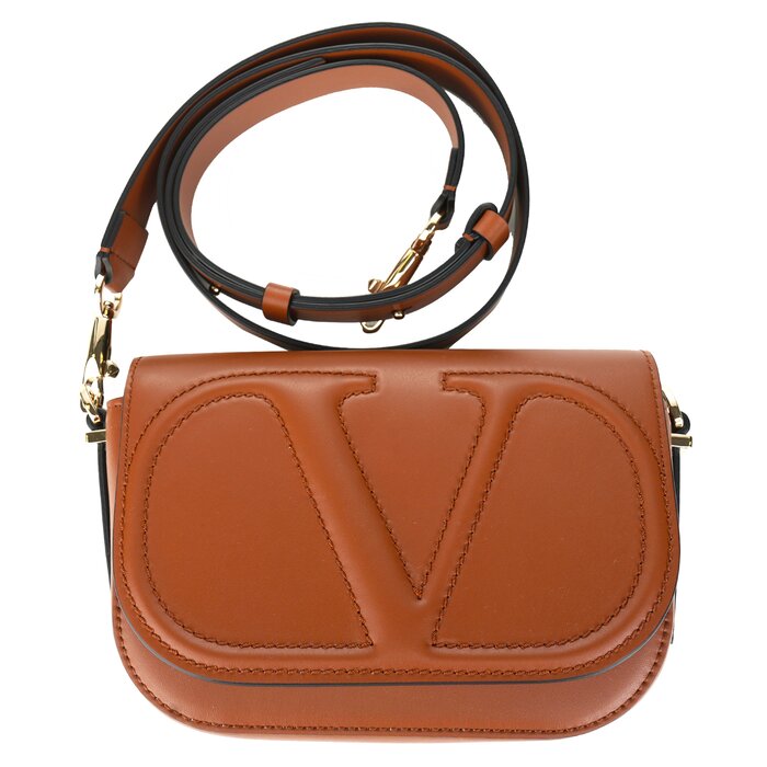 Valentino Small Shoulder Bag - Camel