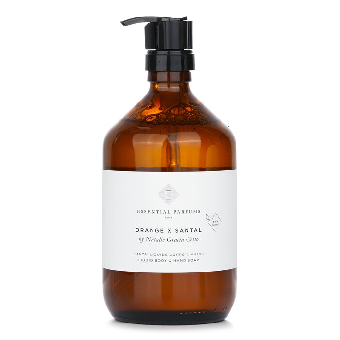 Orange X Santal By Natalie Gracia Cetto Liquid Body & Hand Soap - 500ml/16.9oz