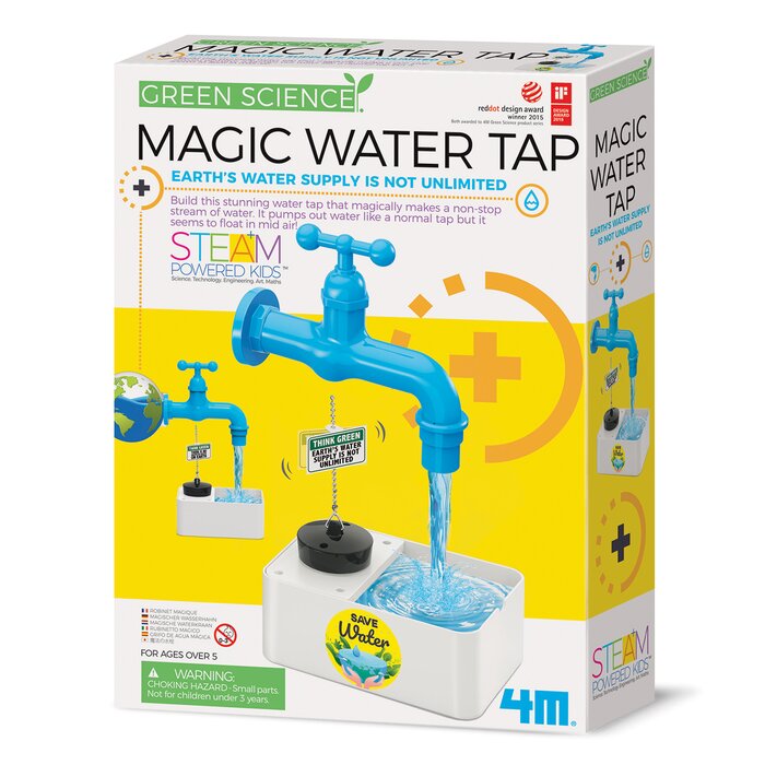 Green Science/magic Water Tap - 21x28x6cm