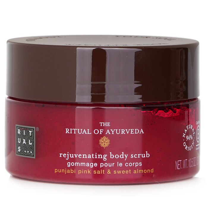 The Ritual Of Ayurveda Rejuvenating Body Scrub - Punjabi Pink Salt & Sweet Almond - 300g/10.5oz