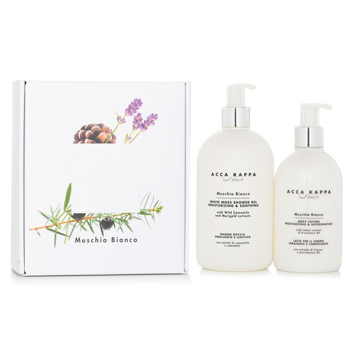 White Moss Body Care Gift Set - 2pcs