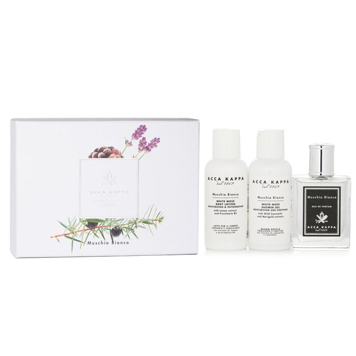 White Moss Coffret - 3pcs