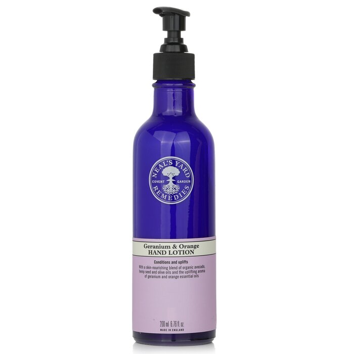 Geranium & Orange Hand Lotion - 200ml/6.76oz