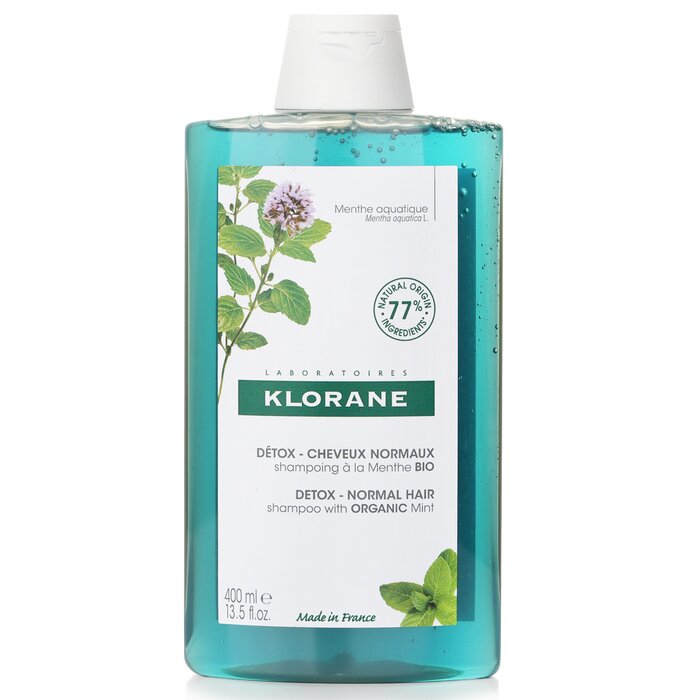 Shampoo With Organic Mint (detox Normal Hair) - 400ml/13.5oz