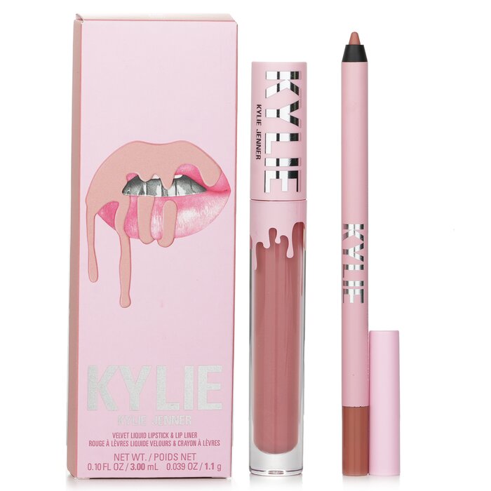 Velvet Lip Kit: Liquid Lipstick 3ml + Lip Liner 1.1g - # 700 Bare - 2pcs