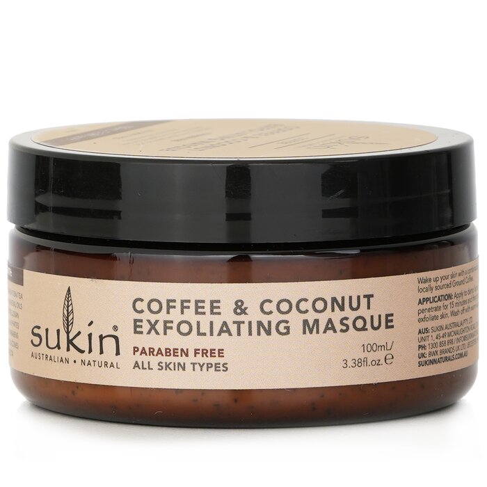 Natural Coffee & Coconut Exfoliating Masque - 100ml/3.38oz