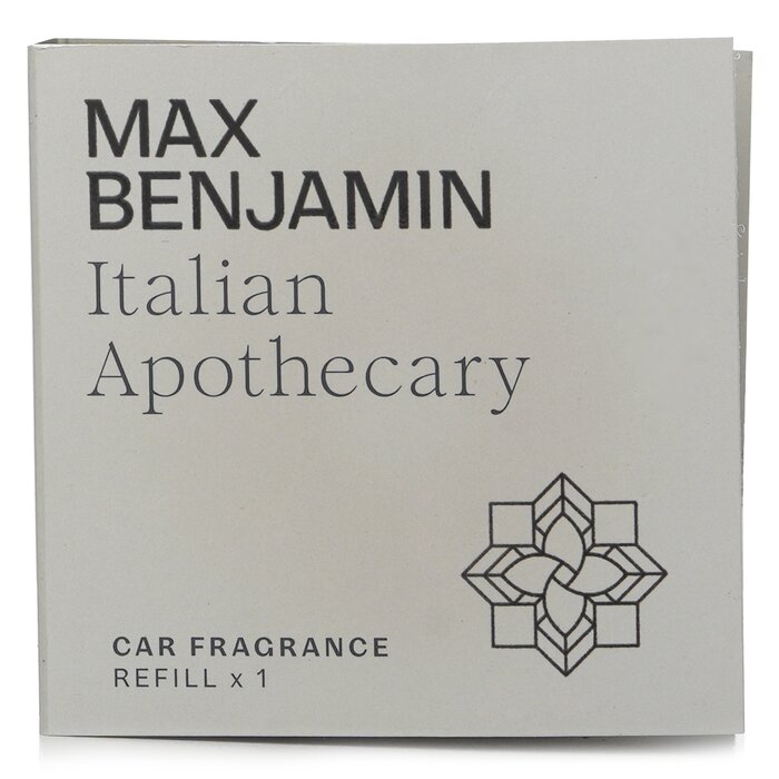 Car Fragrance Refill - Italian Apothecary - 1pc