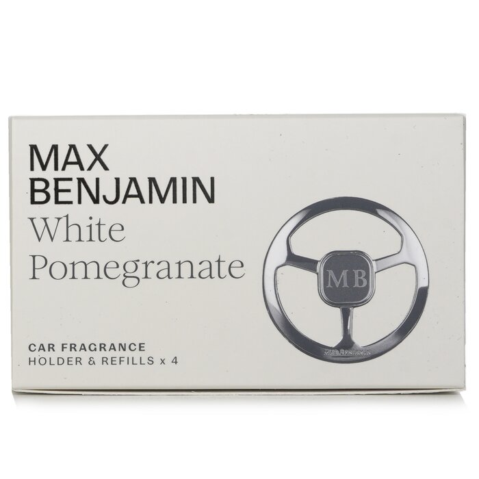 Car Fragrance Gift Set - White Pomegranate - 4pcs