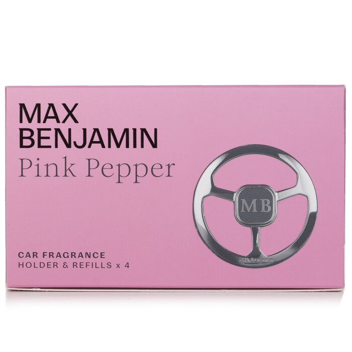 Car Fragrance Gift Set - Pink Pepper - 4pcs