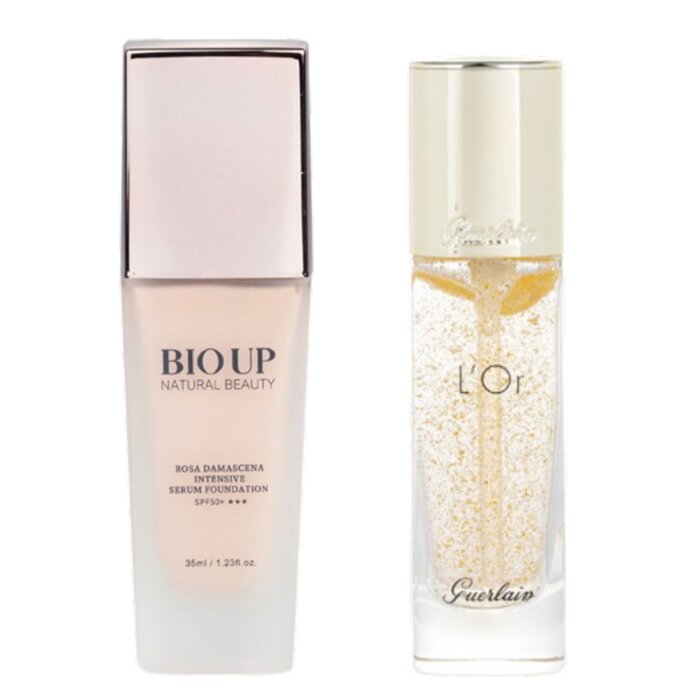 L'or Radiance Concentrate With Pure Gold Makeup + Bio Up Rose Collagen Intensive Serum Foundation Spf50 30ml - 2pcs