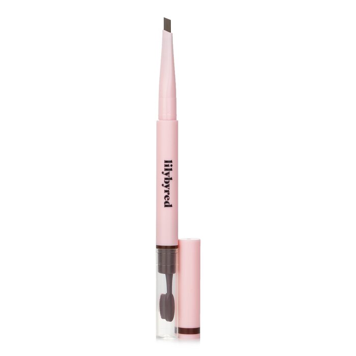 Hard Flat Brow Pencil - # 04 Dark Brown - 0.17g