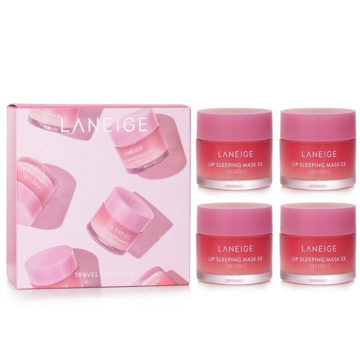 Lip Sleeping Mask Ex - Berry - 20g x4pcs