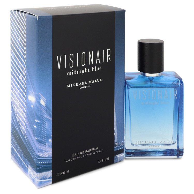 Visionair Midnight Blue Eau De Parfum Spray By Michael Malul