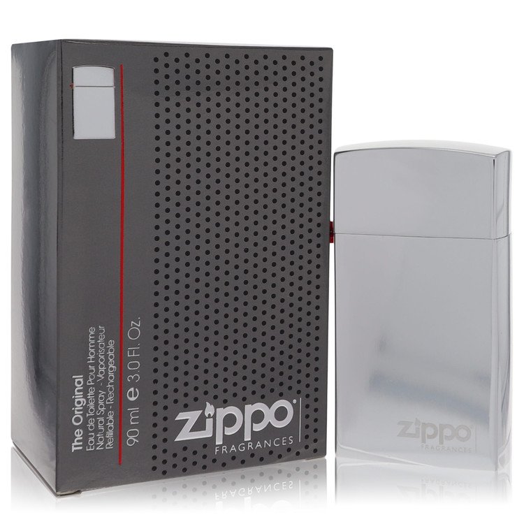 Zippo Silver Eau De Toilette Refillable Spray By Zippo